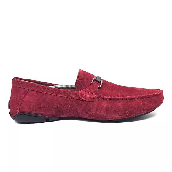 Kenneth Cole Reaction My World Red Leather Slip on Comfort Shoes Men\'s Size 13W main image 8